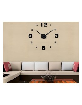 3D стенен часовник малки и големи цифри